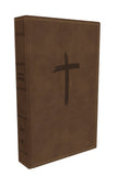 New King James Version Holy Bible for Kids, Leathersoft, Brown, Comfort Print