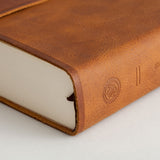 ESV Single Column Journaling Bible - Leather, Large Print