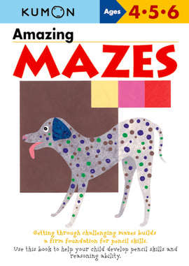 Amazing Mazes (Ages 4-6, Kumon Workbooks)