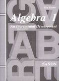 Saxon Math Algebra 1 Extra Test, 3rd Edition