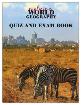 Exploring World Geography Quiz and Exam Book