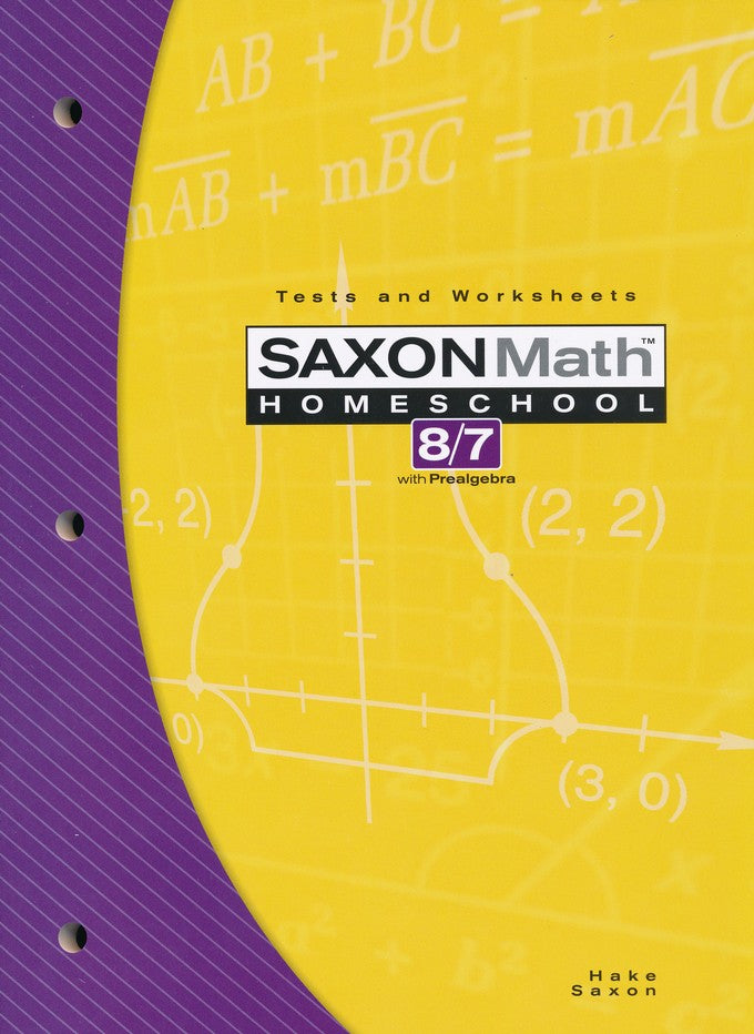 Sacon Math. Amazon Saxon Math 87 Kit, 3rd Edition | R.O.C.K. Solid Home School Books