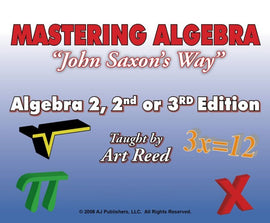 Mastering Algebra - Algebra 2, 2nd or 3rd Edition Online Tutorial Subscription