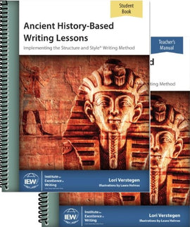 Ancient History-Based Writing Lessons Teacher/Student Combo, 6th Edition