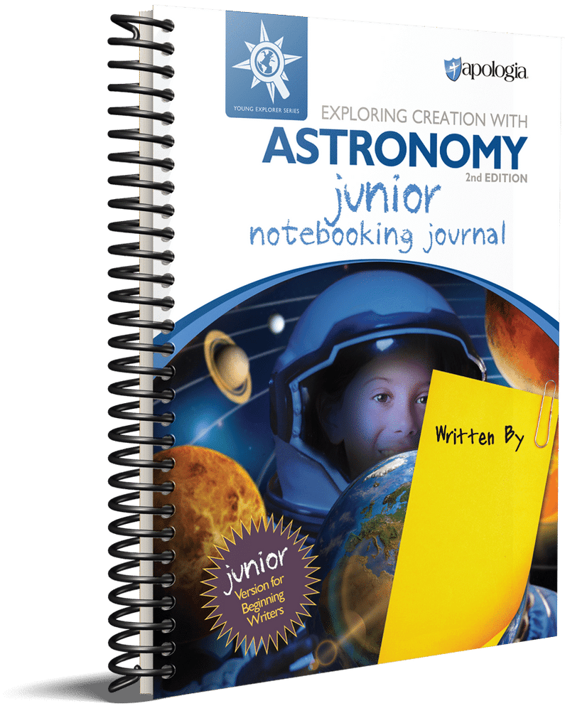 Exploring Creation with Astronomy Junior Notebooking Journal, 2nd Edition
