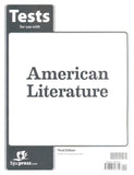 BJU Press American Literature Tests, 3rd Edition