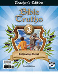 BJU Press Bible Truths 3 Teacher's Edition with CD, 4th Edition