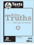 BJU Press Bible Truths Level A Test Answer Key, 4th Edition