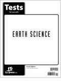 BJU Press Earth Science Tests, 4th Ed