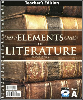 BJU Press Elements of Literature Teacher's Edition with CD, 2nd Edition