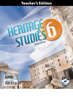 BJU Press Heritage Studies 6 Teacher's Edition Book & CD, 3rd Edition