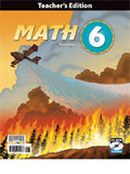 BJU Press Math 6 Teacher's Edition Book & CD, 3rd Edition