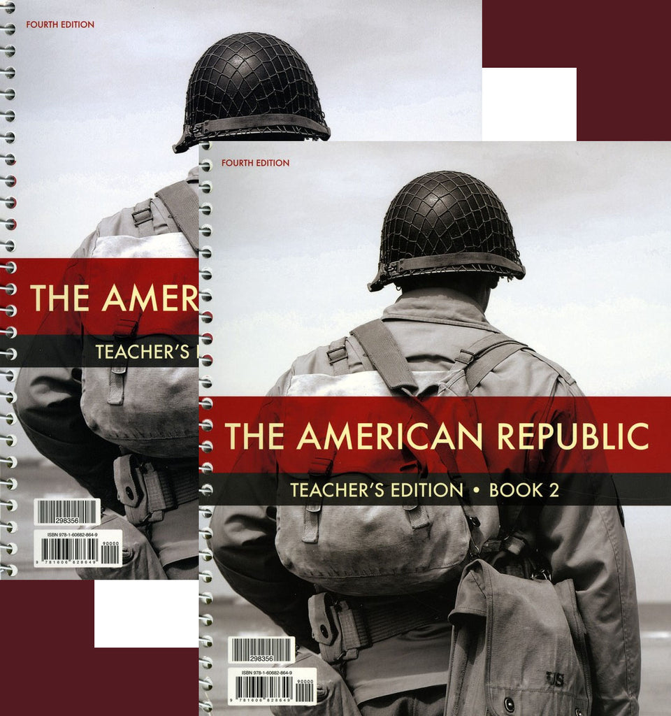 BJU Press American Republic Teacher Edition (4th ed) with CD