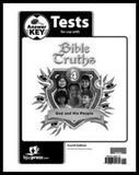 BJU Press Bible Truths 4 Tests Answer Key, 4th Edition