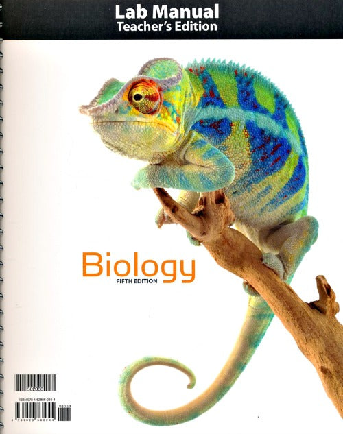 BJU Press Biology Laboratory Manual Teacher's Edition, 5th Edition