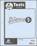 BJU Press Science 1 Tests Answer Key (3rd edition)