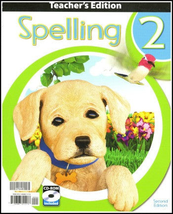 BJU Press Spelling 2 Home Teacher's Edition, 2nd edition