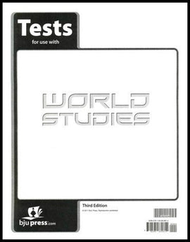 BJU Press World Studies Tests (4th edition)