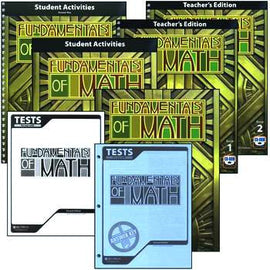BJU Press Fundamentals of Math Home School Kit, 2nd Edition