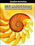 BJU Press Pre-Algebra Student Activities Manual(2nd ed)