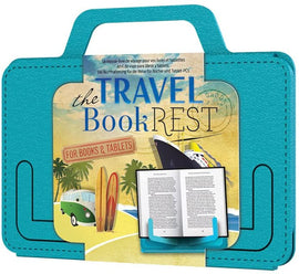 Travel Book Rest for Books and Tablets - Beachy Blue