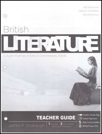 British Literature Teacher's Edition, by James Stobaugh