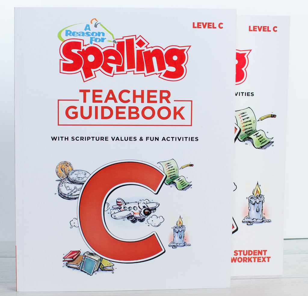 A Reason For Spelling Level C Set (Teacher's Guidebook and Student Workbook)