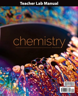 BJU Press Chemistry Lab Manual Teacher's Edition, 5th Edition