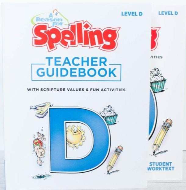 A Reason For Spelling Level D Set (Teacher's Guidebook and Student Workbook)