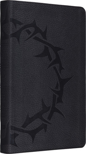 ESV Thinline Bible (Charcoal with Crown Design - Imitation Leather)