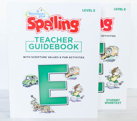 A Reason For Spelling Level E Set (Teacher's Guidebook and Student Workbook)