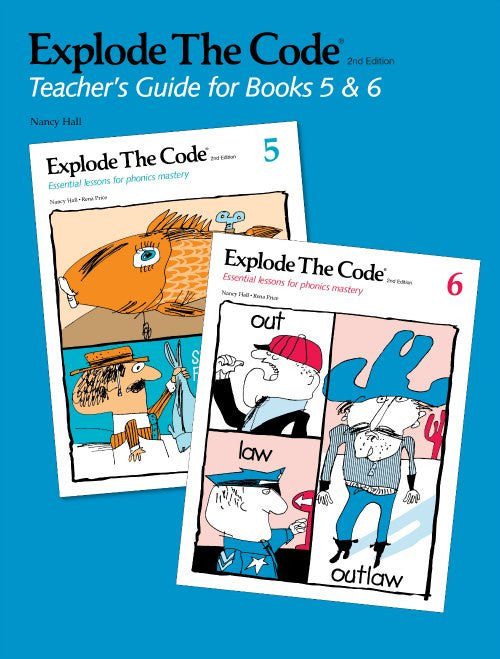Explode the Code Teacher's Guide/Key, Books 5 - 6, 2nd Edition
