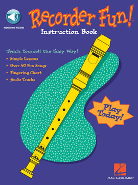 Recorder Fun! Teach Yourself the Easy Way! Book