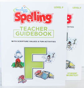 A Reason For Spelling Level F Set (Teacher's Guidebook and Student Workbook)