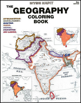 The Geography Coloring Book