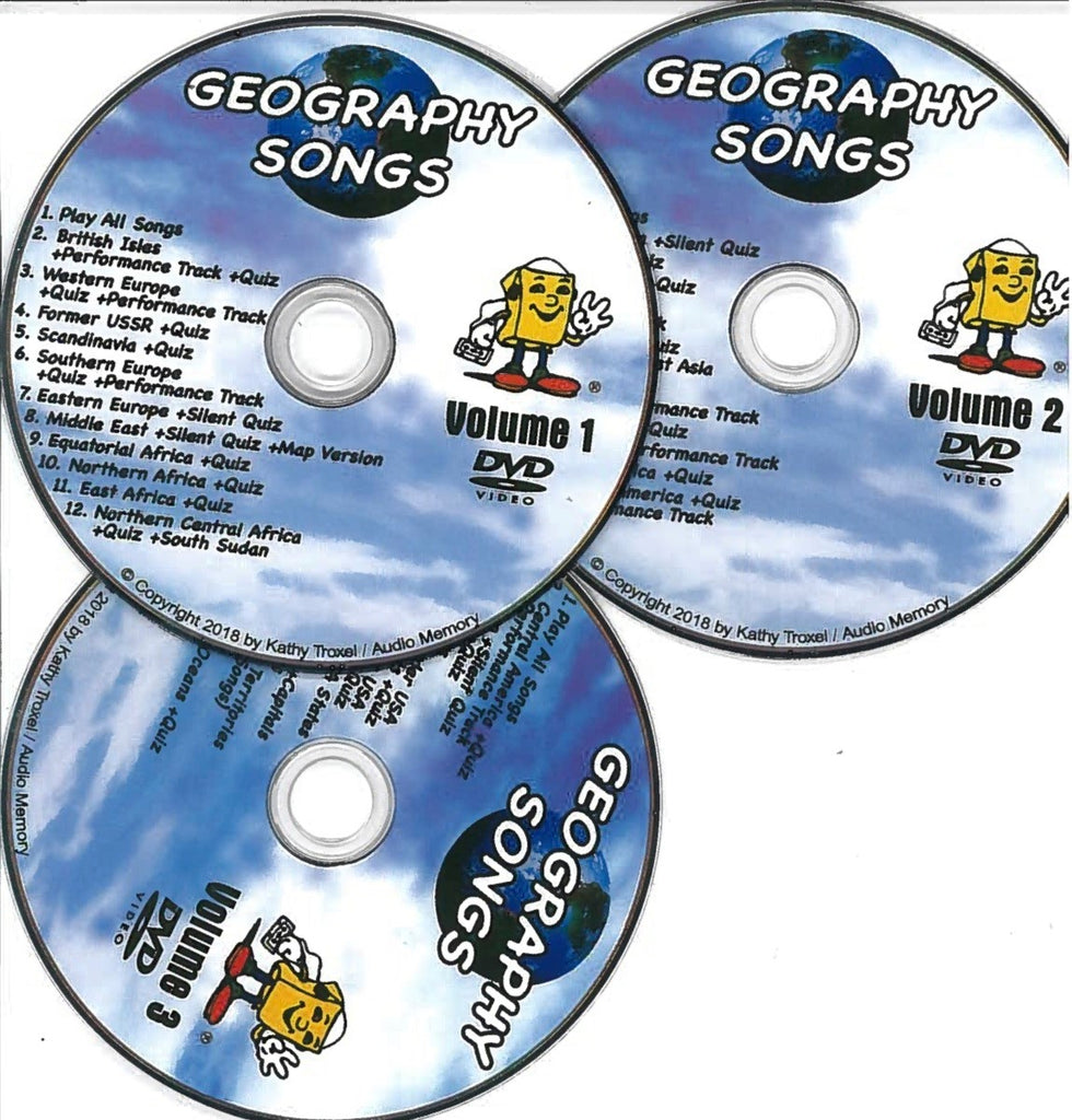 Geography Songs DVD R.O.C.K. Solid Home School Books