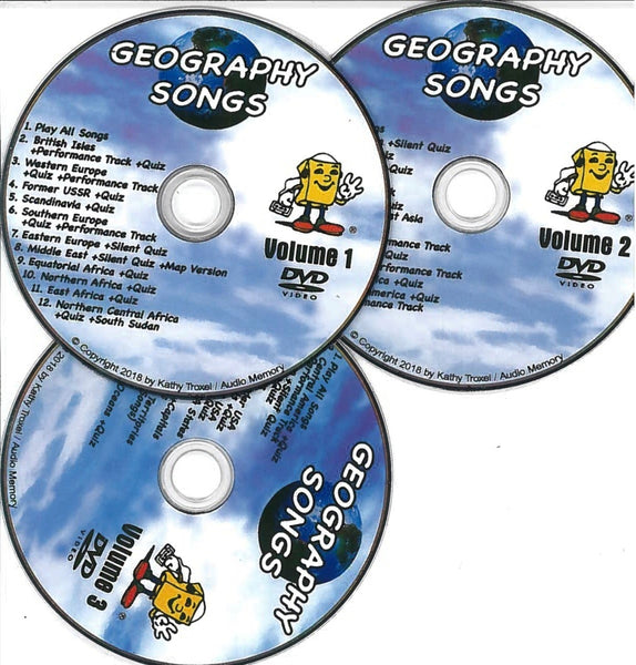 Geography Songs DVD R.O.C.K. Solid Home School Books