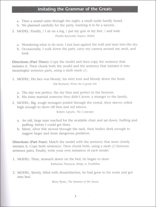 Grammar For Middle School A Sentence Composing Approach R O C K Grammar for middle school a sentence composing approach r o c k