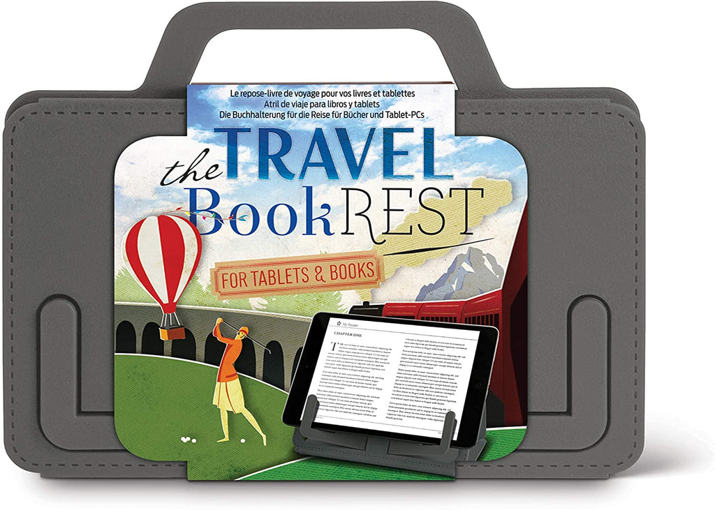 Travel Book Rest for Books and Tablets