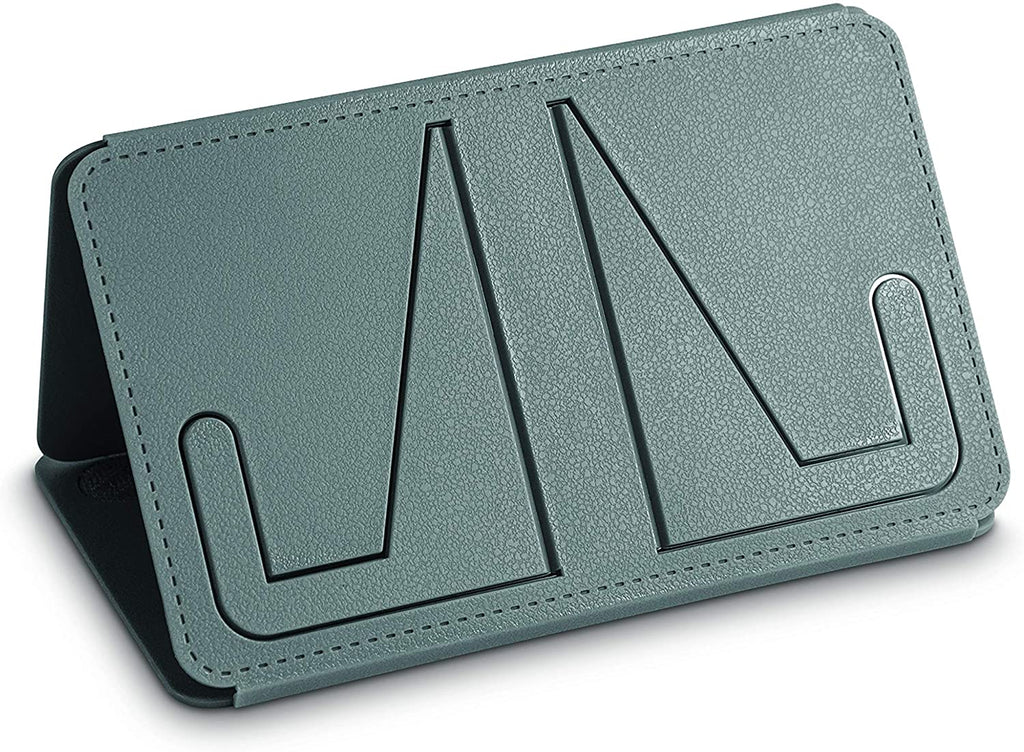 Travel Book Rest for Books and Tablets Grey R.O.C.K. Solid Home