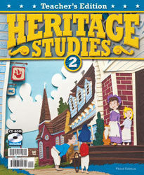 BJU Press Heritage Studies 2 Teacher's Edition with CD, 3rd Edition