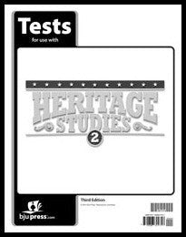 BJU Press Heritage Studies 2 Tests (3rd ed.)
