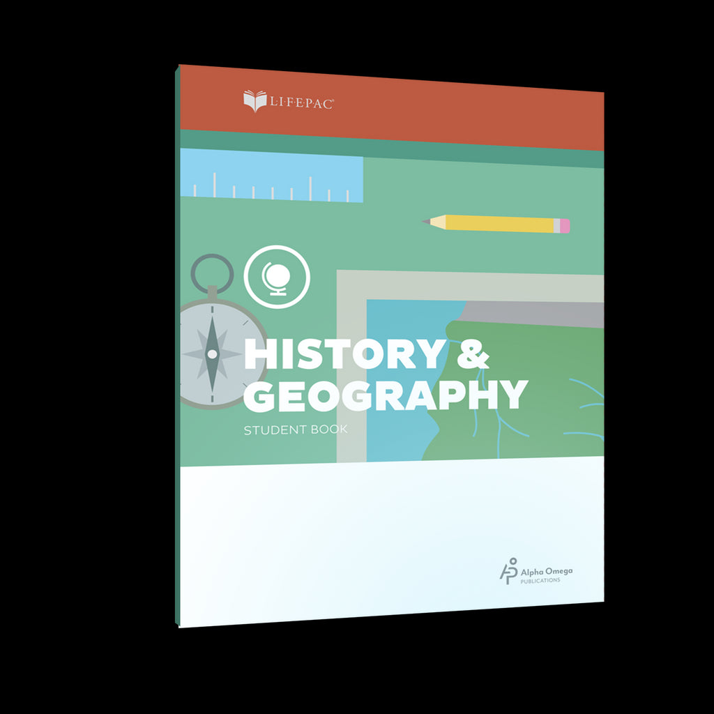 Lifepac 5th Grade History & Geography Set of 10 Workbooks
