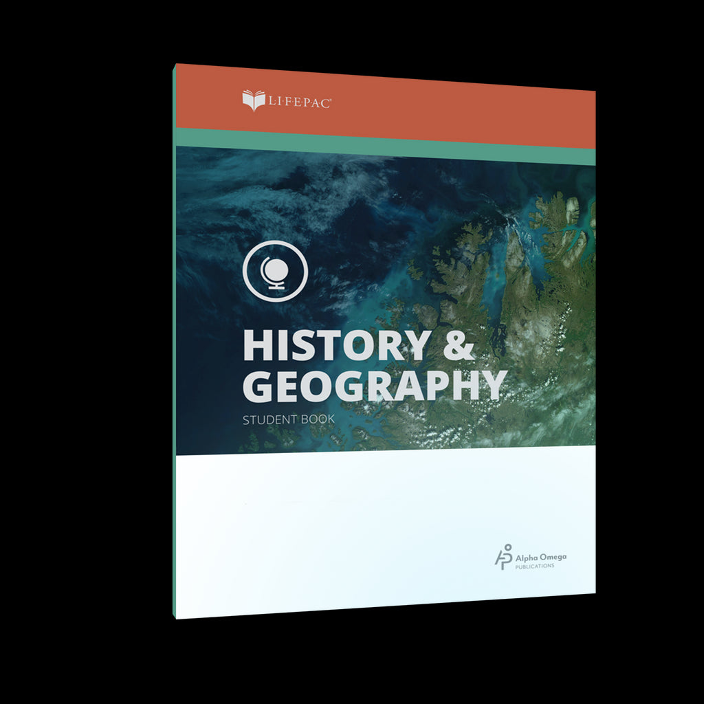 Alpha Omega LIFEPAC 10th Grade - History/Geography - World History - Set of 10 Workbooks
