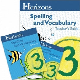 Horizons Spelling and Vocabulary 3rd Grade Set
