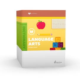 Lifepac 1st Grade Language Arts Set of 10 Workbooks