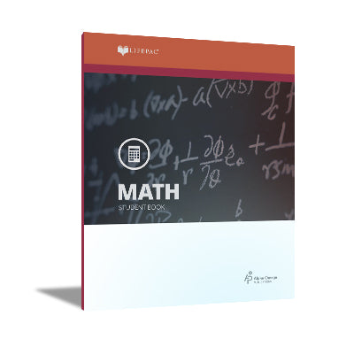 Lifepac 7th Grade Math Set of 10 Workbooks