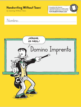 Domino Imprenta (Can-Do Print 2022 Student Workbook in SPANISH) (Grade 5 & Up) - Handwriting Without Tears