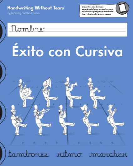 Exito con Cursiva (Cursive Success 2022 Student Workbook in SPANISH) (Grade 4) - Handwriting Without Tears