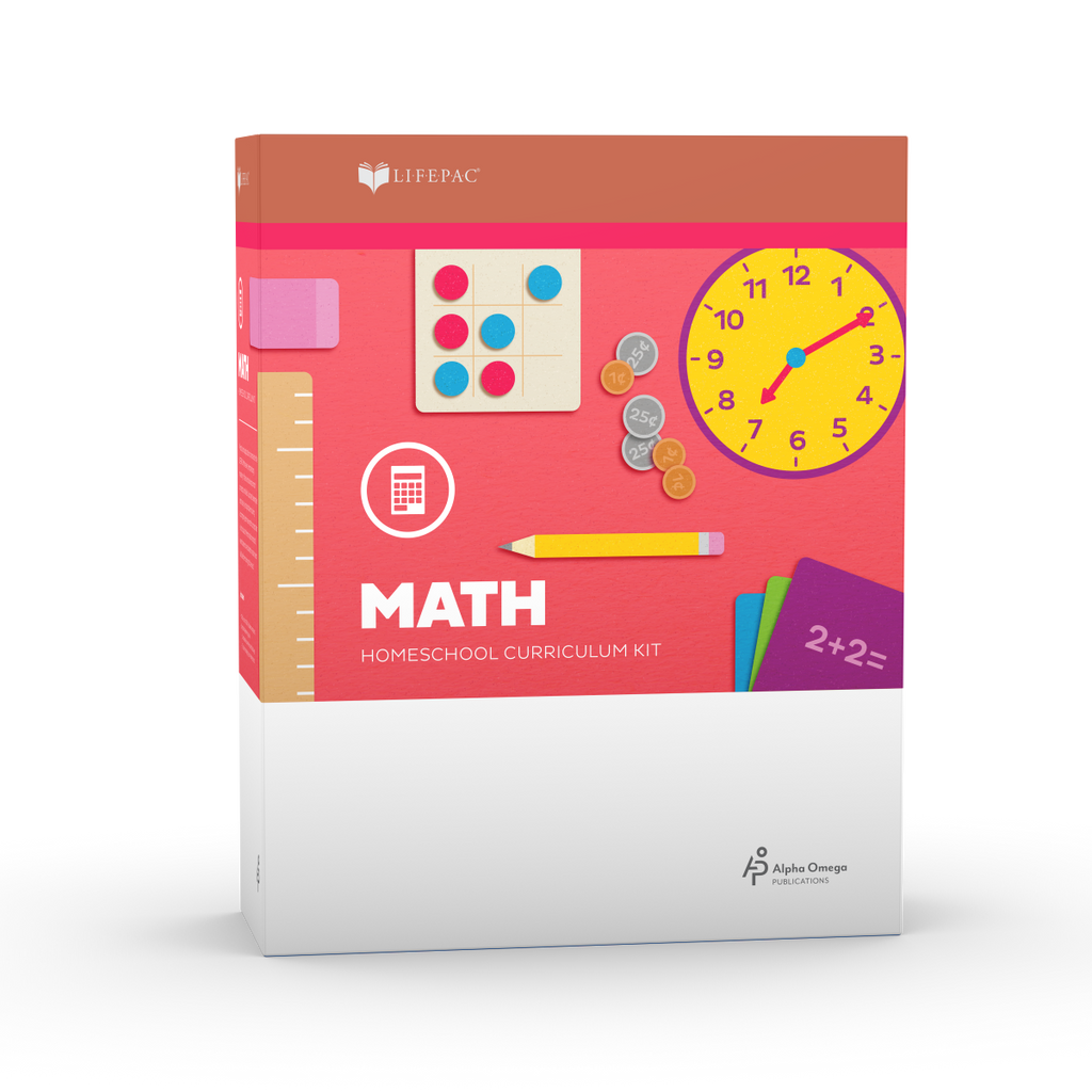 Alpha Omega Kindergarten LIFEPAC Math